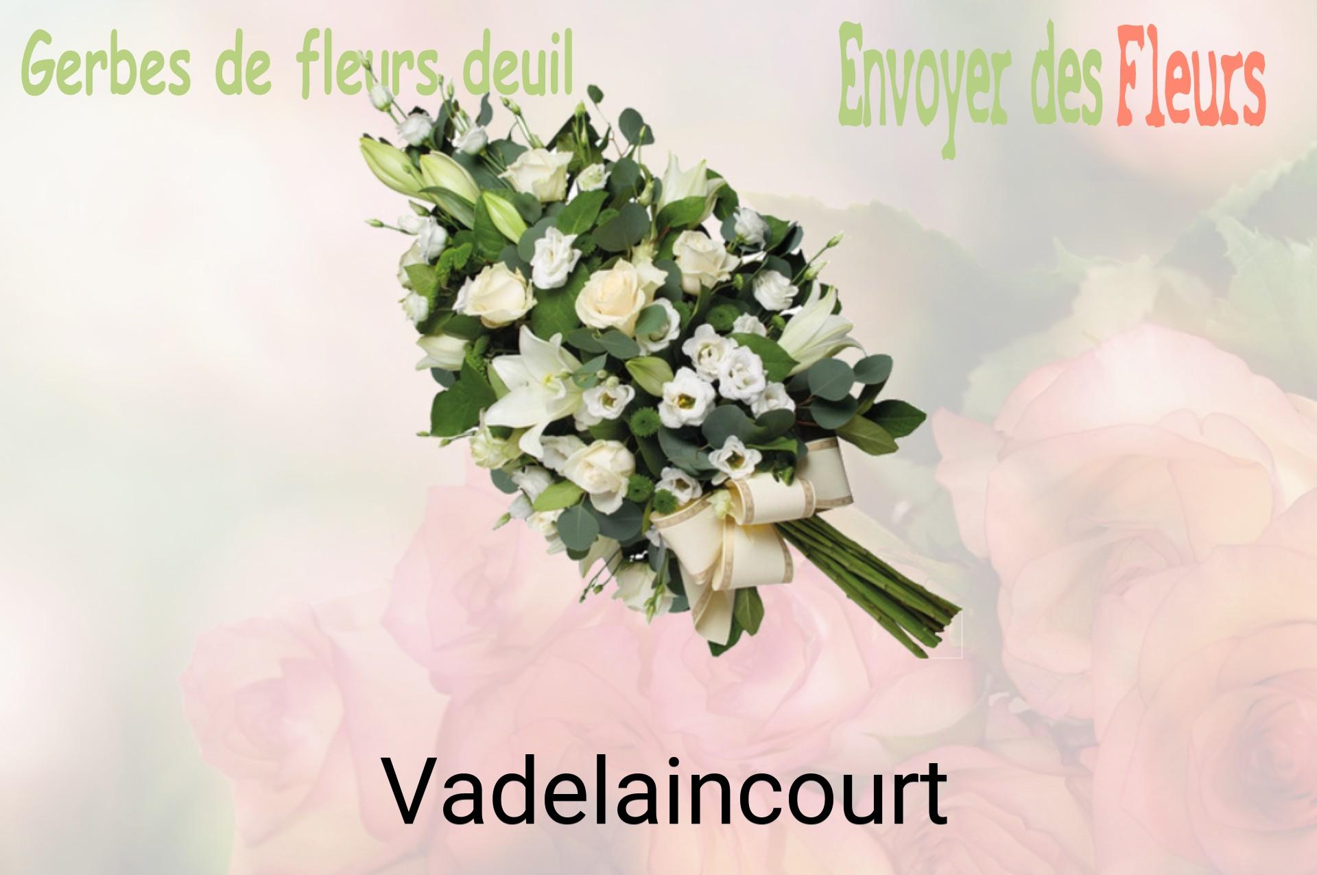 Gerbe de fleurs de deuil livrée à Vadelaincourt